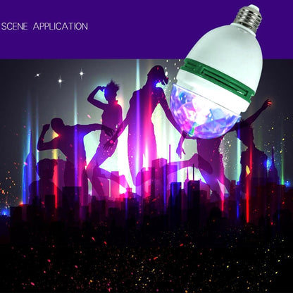 LED โคมไฟหมุนอัตโนมัติสีเต็มรูปแบบสำหรับงานปาร์ตี้ของครอบครัว / KTV / บาร์ / โรงแรม / ดีเจ, AC 85-260V