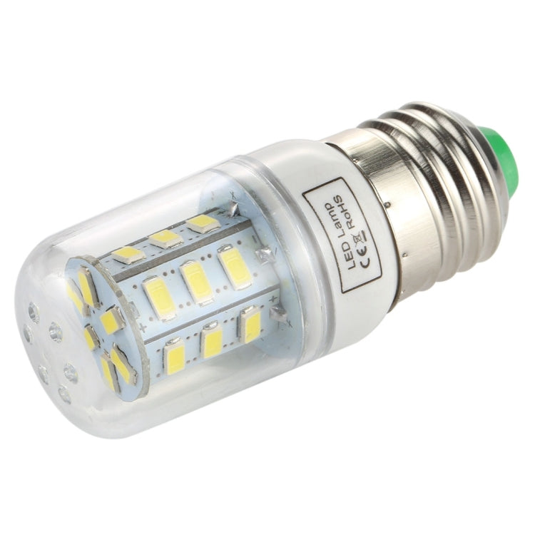 E27 24 LEDs 3W SMD 5730 หลอดประหยัดไฟ LED Corn Light, AC 110-220V, 3W 24LEDs
