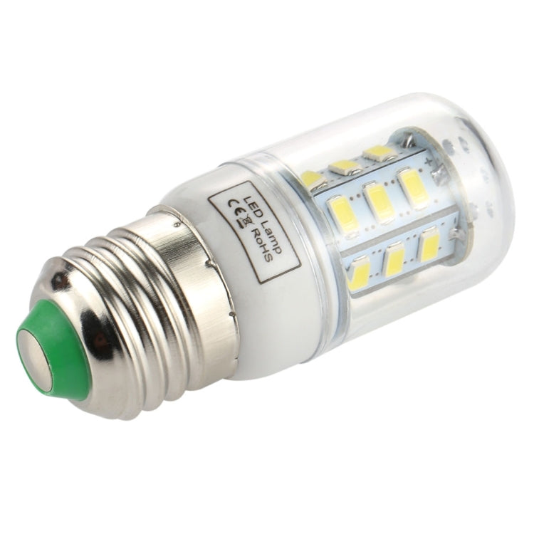 E27 24 LEDs 3W SMD 5730 หลอดประหยัดไฟ LED Corn Light, AC 110-220V, 3W 24LEDs