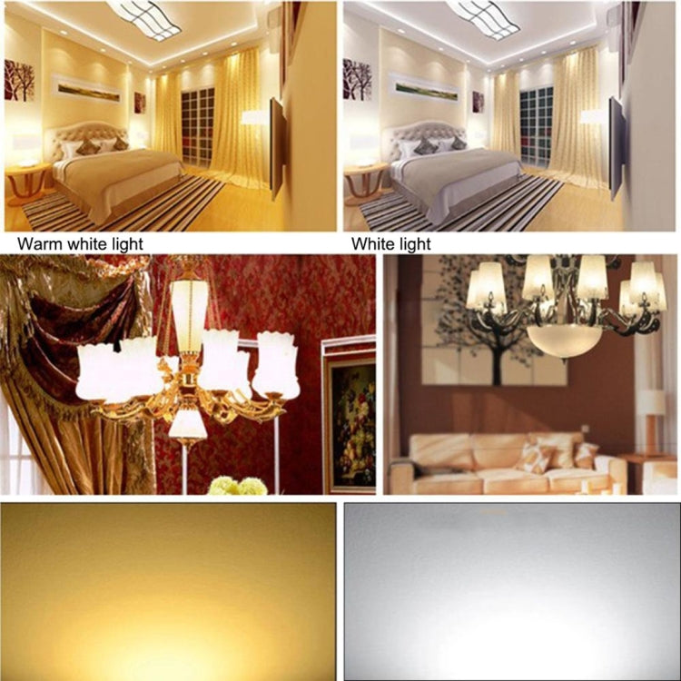 E27 24 LEDs 3W SMD 5730 หลอดประหยัดไฟ LED Corn Light, AC 110-220V, 3W 24LEDs