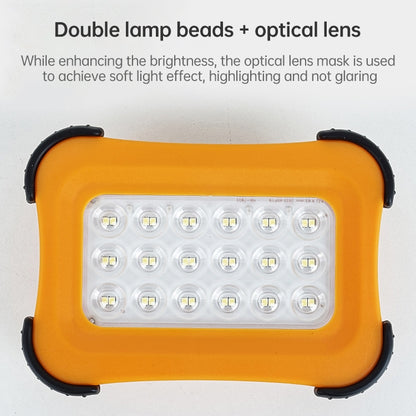 50W 32 LEDs พลังงานแสงอาทิตย์แบบพกพา Camping Light Magnetic Lighting ไฟฉุกเฉินสี่ระดับความสว่าง & Power Bank & ไฟแสดงสถานะแบตเตอรี่
