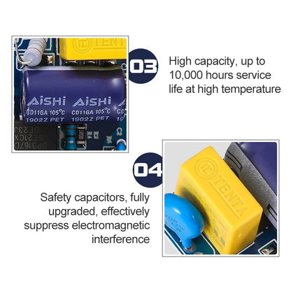 18-25W LED ไดร์เวอร์อะแดปเตอร์แหล่งจ่ายไฟแยก AC 85-265V ถึง DC 60-90V, 18-25W