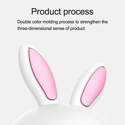 Creative แบตเตอรี่ขับเคลื่อน LED โคมไฟตกแต่งของขวัญแปลกใหม่, Smile Pink Rabbit/Battery-Powered, Smile Blue Rabbit/Battery-Powered, Happy Pink Rabbit/Battery-Powered, Happy Blue Rabbit/Battery-Powered
