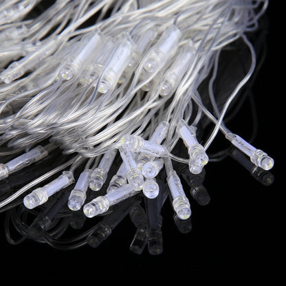 ไฟ LED ประดับตาข่าย 200 ดวงพร้อมข้อต่อส่วนปลายและตัวควบคุมมัลติฟังก์ชั่น, Blue Light EU Plug, Colorful Light EU Plug, Purple Light EU Plug, White Light EU Plug, Warm White EU Plug