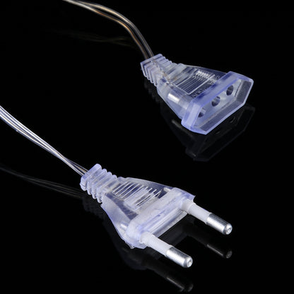 ไฟ LED ประดับตาข่าย 200 ดวงพร้อมข้อต่อส่วนปลายและตัวควบคุมมัลติฟังก์ชั่น, Blue Light EU Plug, Colorful Light EU Plug, Purple Light EU Plug, White Light EU Plug, Warm White EU Plug