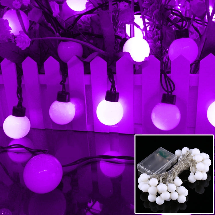 ไฟ LED 40 ดวง 3 x AA แบตเตอรี่ขับเคลื่อนสายไฟพร้อม 3 โหมด, DC 4.5V, 4m Blue Light, 4m Colorful Light, 4m Green Light, 4m Purple Light, 4m White Light, 4m Warm White
