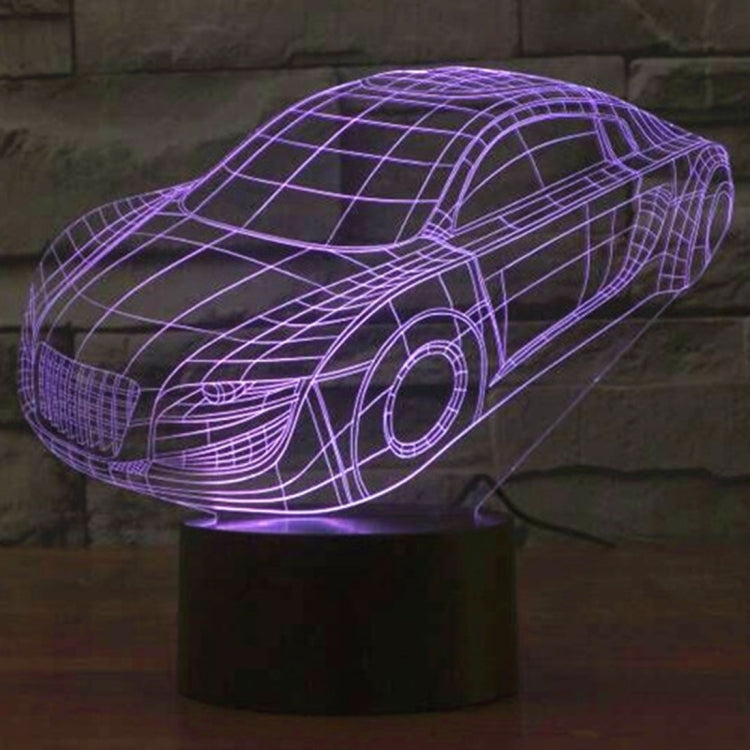 7 สีเปลี่ยนสี Creative Visual สเตอริโอโคมไฟโคมไฟตั้งโต๊ะ Night Light, Car Style