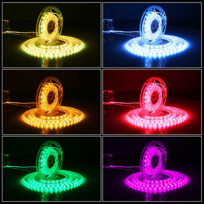 ไฟ LED 300 ดวง SMD 5050 แอพแสงสีสันสดใส รีโมทคอนโทรล ทำงานร่วมกับ Alexa และ Google Home