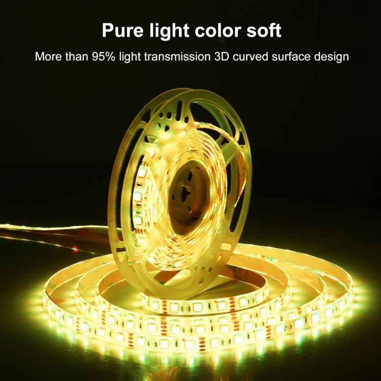 ไฟ LED 300 ดวง SMD 5050 แอพแสงสีสันสดใส รีโมทคอนโทรล ทำงานร่วมกับ Alexa และ Google Home