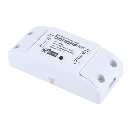 Sonoff 433MHz DIY WiFi สมาร์ทรีโมทคอนโทรลไร้สายโมดูลจับเวลาสวิตช์ไฟสำหรับบ้านอัจฉริยะรองรับ iOS และ Android, 433MHz