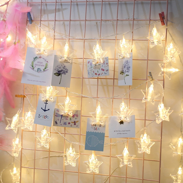 20 LEDs USB ขับเคลื่อนโซ่โคมไฟตกแต่งสำหรับภาพแขวนบ้าน, งานปาร์ตี้ DIY, งานแต่งงาน, ตกแต่งคริสต์มาส, 3m USB
