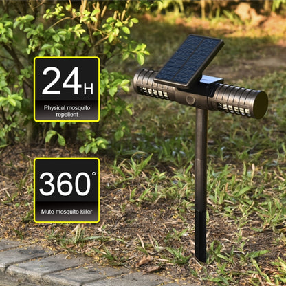 SZ-16008 พลังงานแสงอาทิตย์นักฆ่ายุงกลางแจ้ง IP65 กันน้ำ LED ภูมิทัศน์สวนปลั๊กเครื่องดักยุงโคมไฟสนามหญ้าตกแต่ง