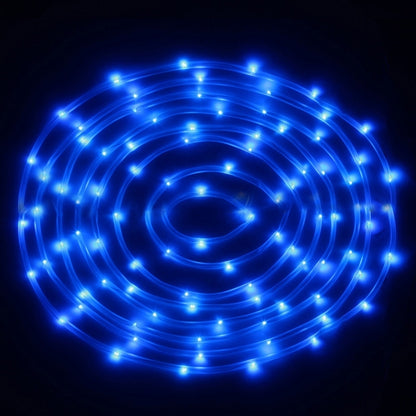 แผงโซล่าเซลล์กันน้ำ 50 LED, 5m 50LED Blue Light, 5m 50LED White Light, 5m 50LED Warm White