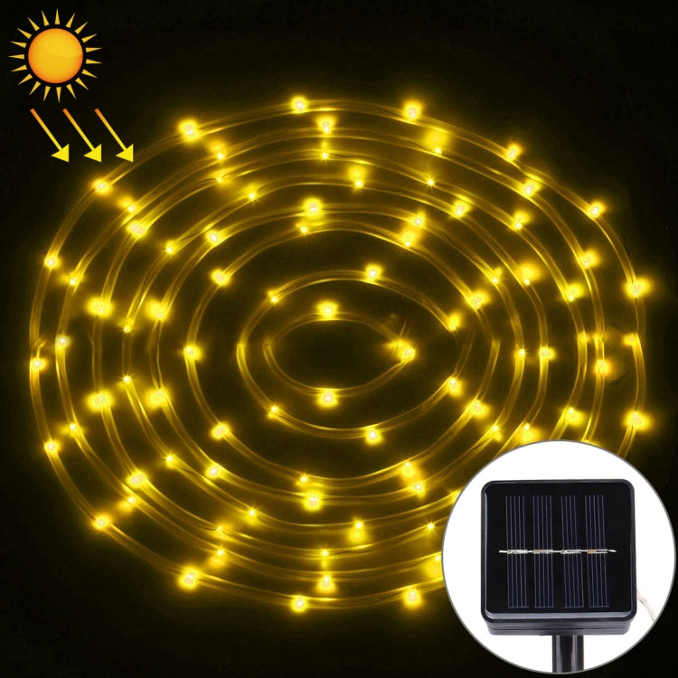 แผงโซล่าเซลล์กันน้ำ 50 LED, 5m 50LED Blue Light, 5m 50LED White Light, 5m 50LED Warm White