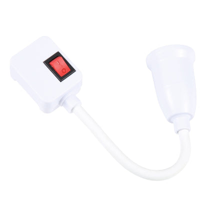ที่วางหลอดไฟ E27 ตัวแปลงส่วนต่อขยายแบบยืดหยุ่นพร้อมสวิตช์ปลั๊ก US, US Plug