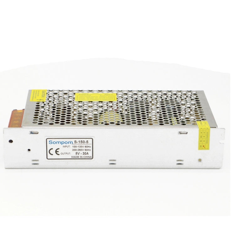 SOMPOM S-150-5 150W 5V 30A Switching Driver LED Light Strip จอแสดงผลหน้าจอแสง Monitor แหล่งจ่ายไฟ, 150W 5V/30A