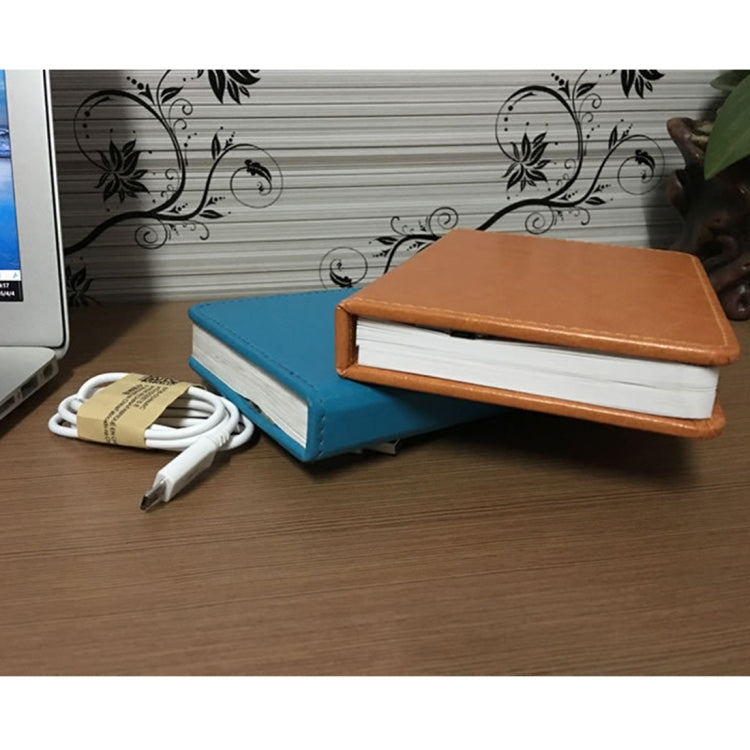 Creative Portable USB ชาร์จไฟกลางคืนขนาดใหญ่, Big Size PU Material (Blue), Big Size PU Material (Brown)