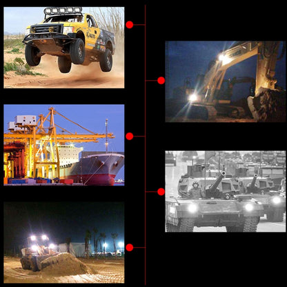 7 นิ้ว 30W 3000LM 6000K LED Strip โคมไฟทำงาน Refit Off-road รถหลังคา Strip Light, 7 inch 120W