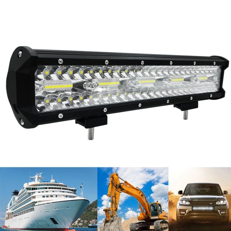 15 นิ้ว 75W 7500LM 6000K LED Strip Working Refit โคมไฟรถยนต์ออฟโรดแถบหลังคา, 15 inch 75W