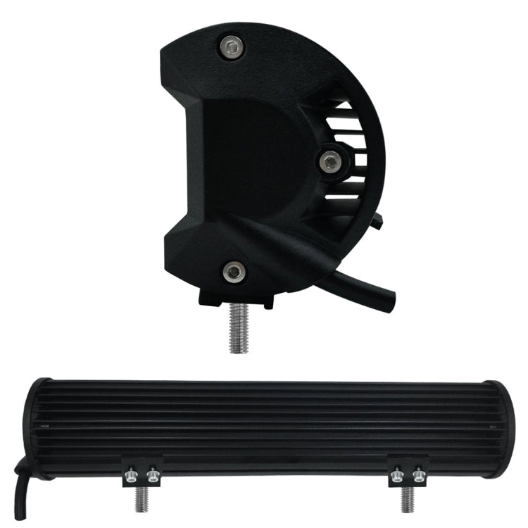 15 นิ้ว 75W 7500LM 6000K LED Strip Working Refit โคมไฟรถยนต์ออฟโรดแถบหลังคา, 15 inch 75W
