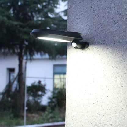 18 LEDs 600LM IP65 โคมไฟสวนพลังงานแสงอาทิตย์กันน้ำตัวเหนี่ยวนำโคมไฟถนน