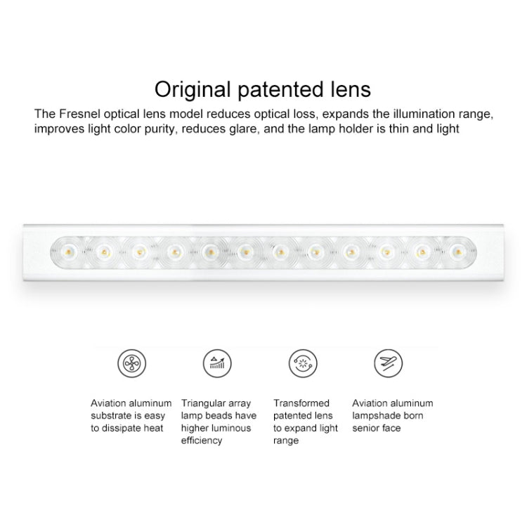 Original Huawei Smart OPPLE LED โคมไฟตั้งโต๊ะพับปรับโคมไฟอ่านหนังสือความสว่างไฟ, รองรับ HUAWEI HiLink