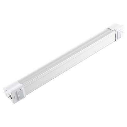 Q34 34 ซม. สีขาว + สีแดง USB LED Strip Light แบบพกพา 5V 650mA 5500-6500K พร้อมสวิตช์, 34cm