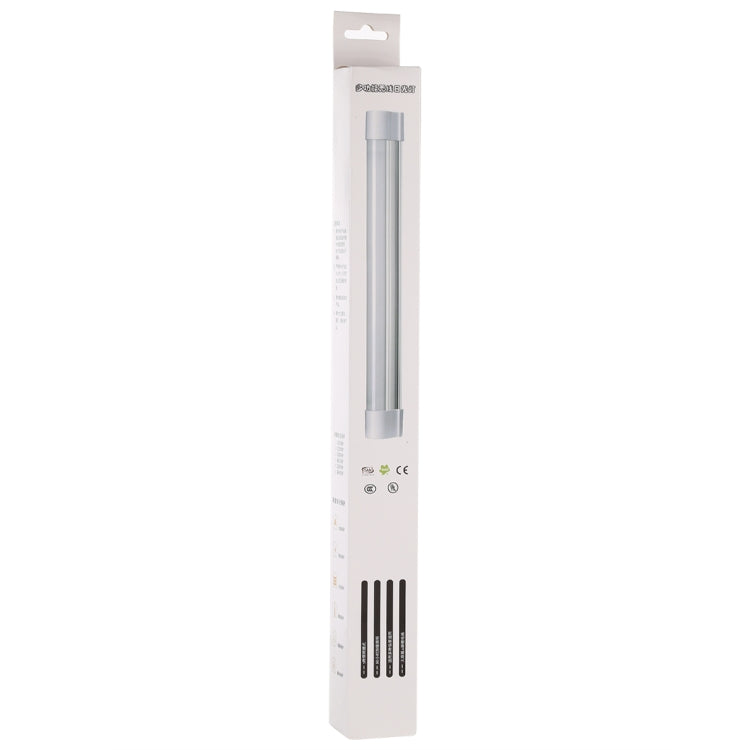 Q34 34 ซม. สีขาว + สีแดง USB LED Strip Light แบบพกพา 5V 650mA 5500-6500K พร้อมสวิตช์, 34cm