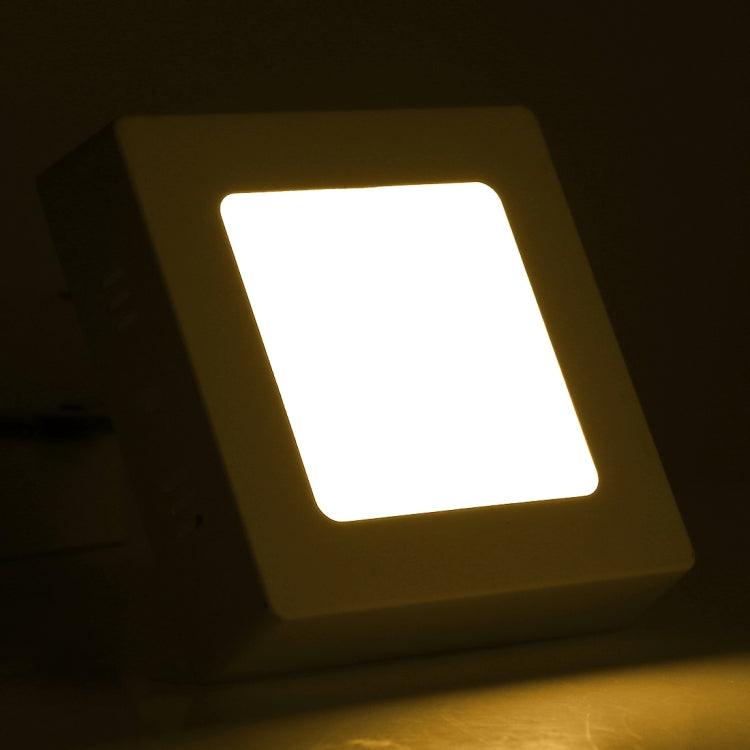 ไฟ LED 12 ซม. 30 ดวง SMD 2835, AC 85-265V, 6W Warm White Light