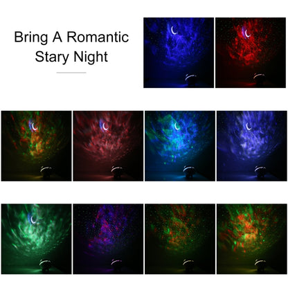 5W USB Airborne Starry Sky Projection ไฟ LED พร้อมรีโมทคอนโทรล