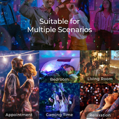5W USB Airborne Starry Sky Projection ไฟ LED พร้อมรีโมทคอนโทรล