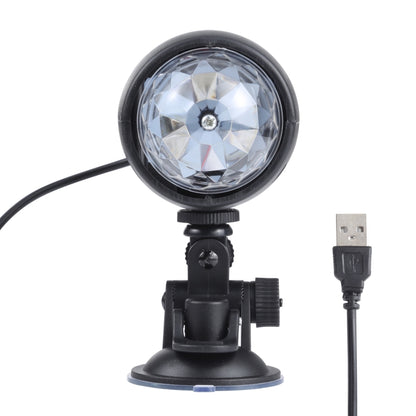 หลอดไฟ LED เวทีโรตารีสีสันสดใส 3W USB