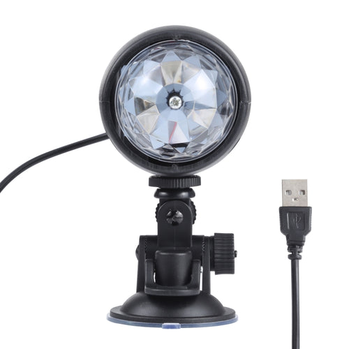 หลอดไฟ LED เวทีโรตารีสีสันสดใส 3W USB