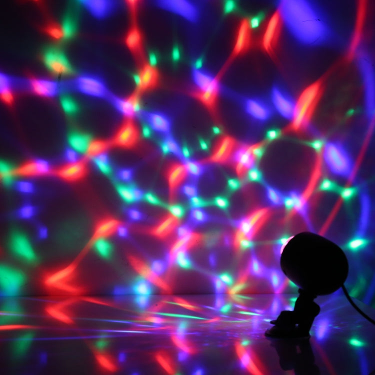 หลอดไฟ LED เวทีโรตารีสีสันสดใส 3W USB