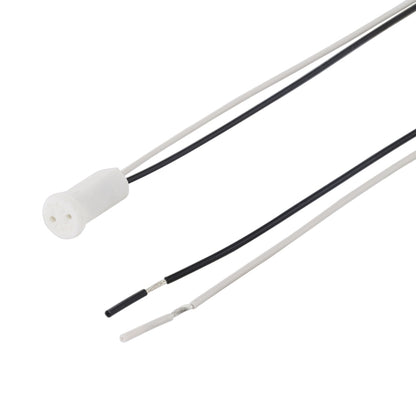 10 ชิ้น G4 LED หัวคริสตัลหลอดไฟฮาโลเจนที่ใส่ซ็อกเก็ตหลอด, ความยาวสายเคเบิล: 20 ซม, G4