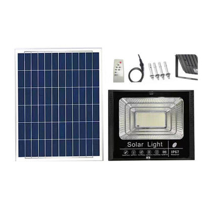 30W 170 LEDs IP67 กันน้ำพลังงานแสงอาทิตย์น้ำท่วมไฟพร้อมรีโมทคอนโทรล, 30W