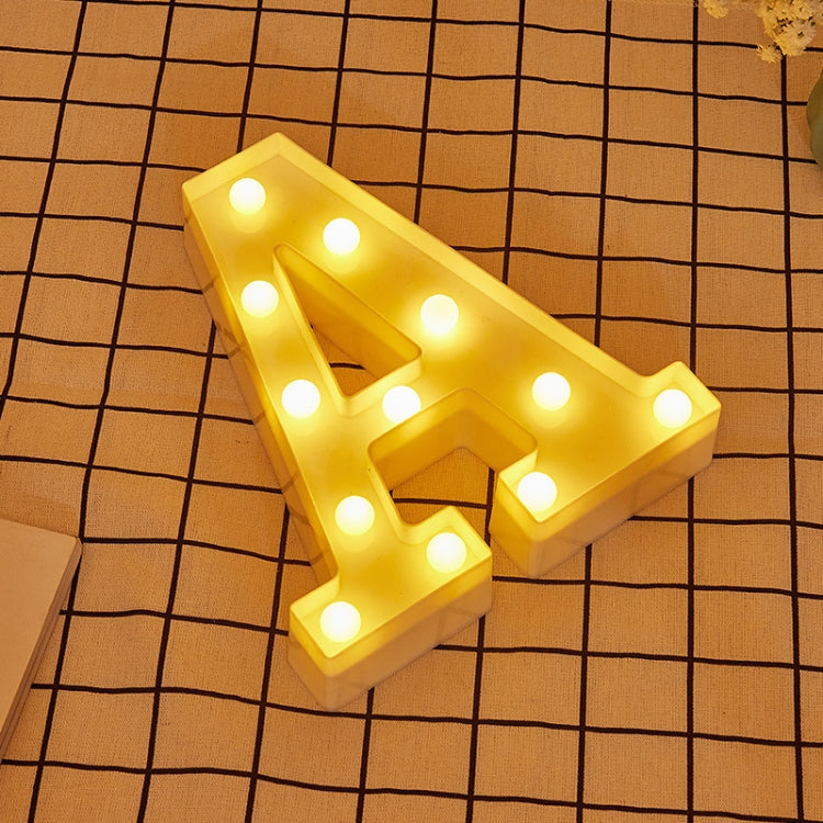 ไฟ LED วันหยุดแบบแขวนสีขาวนวลแบบใช้พลังงานจากแบตเตอรี่แห้ง, A, N, B, O, C, P, D, Q, E, R, F, G, T, U, I, V, J, W, K, X, L, M, Z