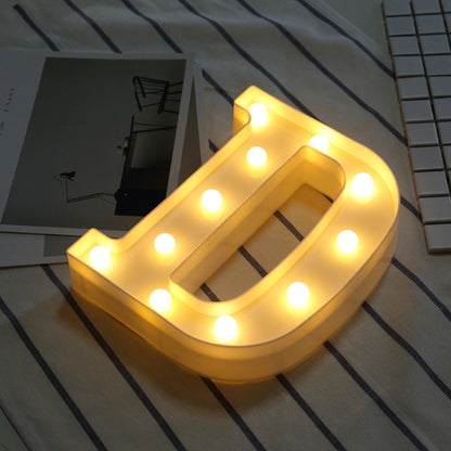 ไฟ LED วันหยุดแบบแขวนสีขาวนวลแบบใช้พลังงานจากแบตเตอรี่แห้ง, A, N, B, O, C, P, D, Q, E, R, F, G, T, U, I, V, J, W, K, X, L, M, Z