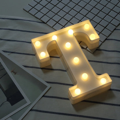 ไฟ LED วันหยุดแบบแขวนสีขาวนวลแบบใช้พลังงานจากแบตเตอรี่แห้ง, A, N, B, O, C, P, D, Q, E, R, F, G, T, U, I, V, J, W, K, X, L, M, Z