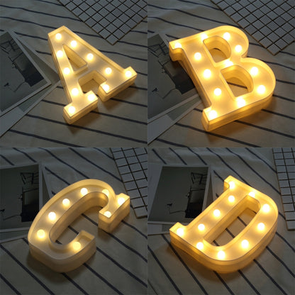 ไฟ LED วันหยุดแบบแขวนสีขาวนวลแบบใช้พลังงานจากแบตเตอรี่แห้ง, A, N, B, O, C, P, D, Q, E, R, F, G, T, U, I, V, J, W, K, X, L, M, Z