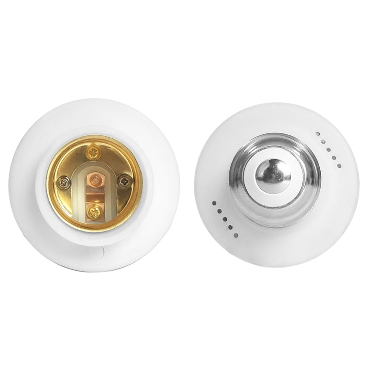 200W สูงสุด E27 APP รีโมทคอนโทรล WiFi สมาร์ทหลอดไฟอะแดปเตอร์ฐานโคมไฟทำงานร่วมกับ Alexa Echo และ Google Home, AC 100-250V, APP Control