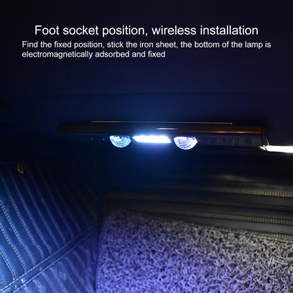 D88-S LED Smart Sensor รถไร้สาย USB ชาร์จ Gypsophila เพลงบรรยากาศแสง, D88-S