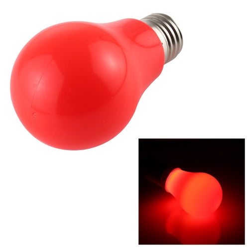 7W E27 2835 8LEDs หลอดประหยัดไฟ LED ปราศจากการสั่นไหว, สีอ่อน: ไฟแดง, AC 85-265V, 7W