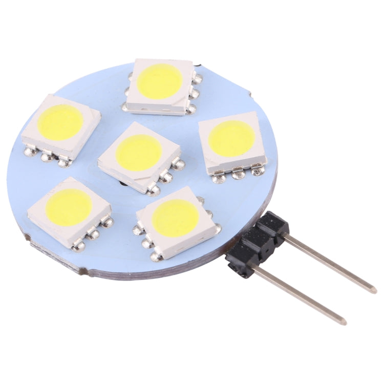 G4 6 LEDs SMD 5050 72LM 2800-3200K Stepless Dimming ประหยัดพลังงาน Light Pin ฐานโคมไฟหลอดไฟ, DC 12V, G4 6LEDs SMD 5050  72LM, G4 6 LEDs SMD 5050 72LM