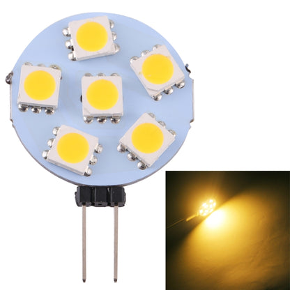 G4 6 LEDs SMD 5050 72LM 2800-3200K Stepless Dimming ประหยัดพลังงาน Light Pin ฐานโคมไฟหลอดไฟ, DC 12V, G4 6LEDs SMD 5050  72LM, G4 6 LEDs SMD 5050 72LM
