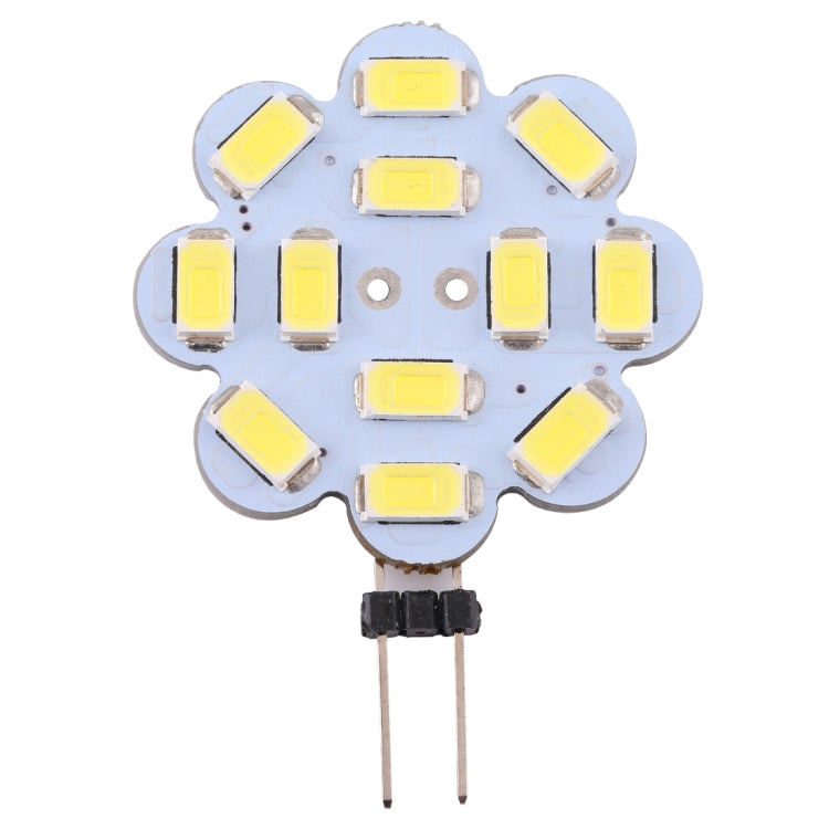 G4 12 LEDs SMD 5730 240LM 2800-3200K พลัมดอกไม้รูปร่าง Stepless Dimming ประหยัดพลังงาน Pin ฐานโคมไฟหลอดไฟ, DC 12V, G4 12LEDs SMD 5730 240LM, G4 12 LEDs SMD 5730 240LM
