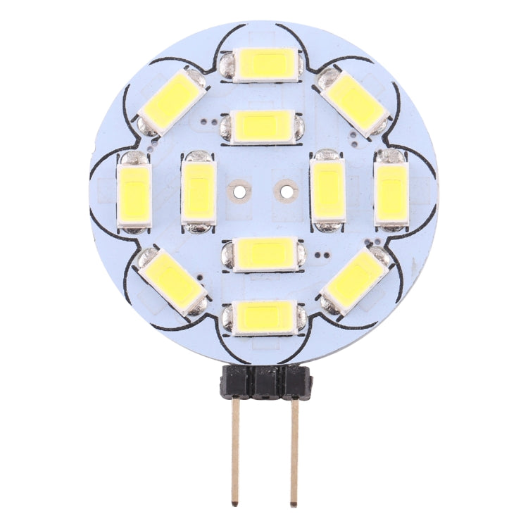 G4 12 LEDs SMD 5730 360LM 2800-3200K ทรงกลม Stepless Dimming ประหยัดพลังงาน Pin ฐานโคมไฟหลอดไฟ DC 12V, G4 12LEDs SMD 5730 360LM, G4 12 LEDs SMD 5730 360LM