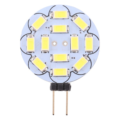 G4 12 LEDs SMD 5730 360LM 2800-3200K ทรงกลม Stepless Dimming ประหยัดพลังงาน Pin ฐานโคมไฟหลอดไฟ DC 12V, G4 12LEDs SMD 5730 360LM, G4 12 LEDs SMD 5730 360LM
