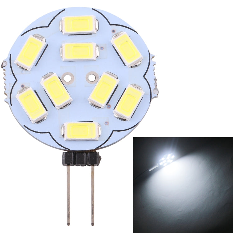 G4 9 LEDs SMD 5730 180LM 2800-3200K Stepless Dimming ประหยัดพลังงาน Light Pin ฐานโคมไฟหลอดไฟ, DC 12V, G4 9 LEDs SMD 5730 180LM