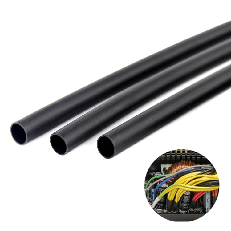 ท่อหดแบบใช้ความร้อนเส้นผ่านศูนย์กลาง 1 มม. DIY Connector Repair ความยาว: 10 ม